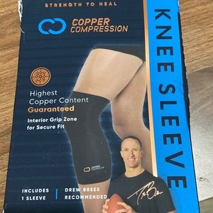 New copper compression knee sleeve